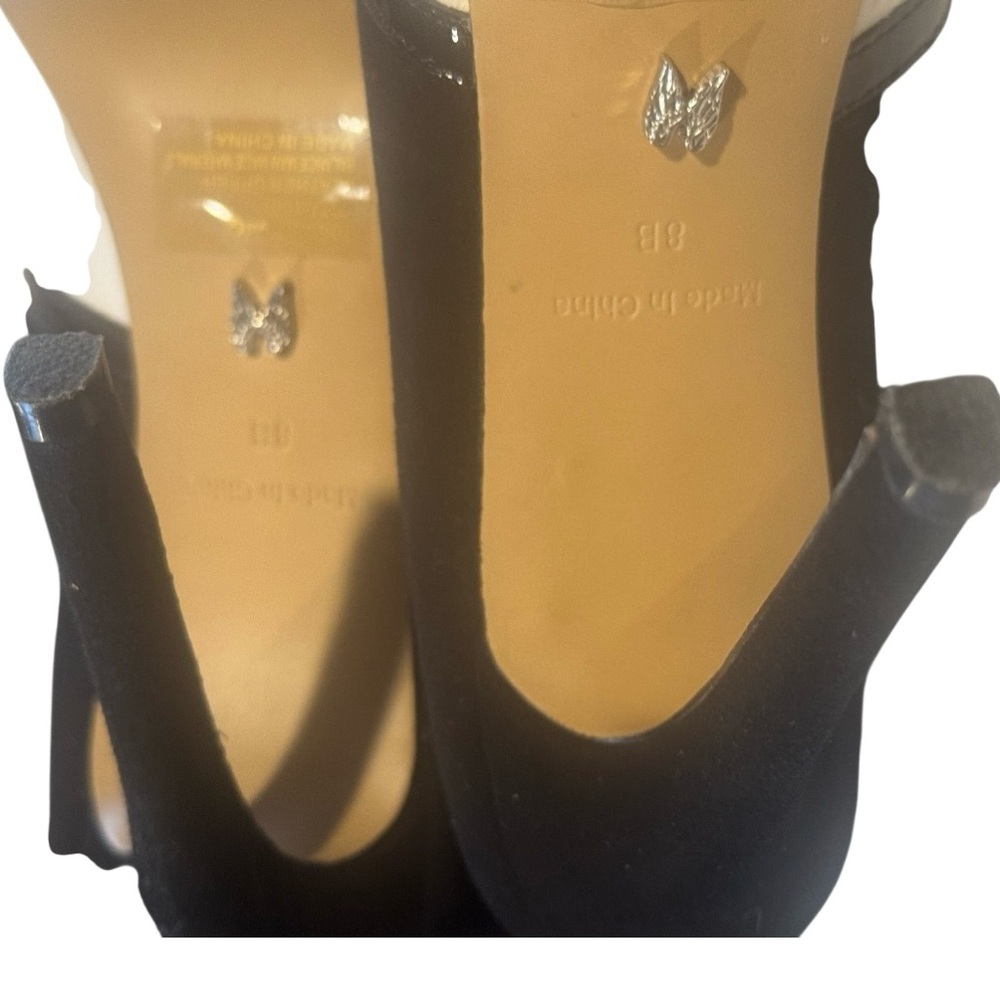 Victoria's Secret Womens Sexy Stiletto Spectator Black White Party Ankle Boots - Picture 8 of 11